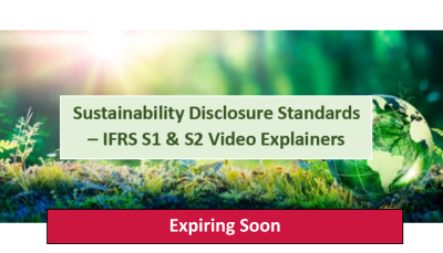 Sustainability Disclosure Standards - IFRS S1 & S2 Video Explainers