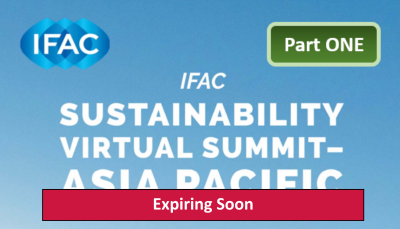 IFAC Sustainability Summit - Asia Pacific (Part 1)