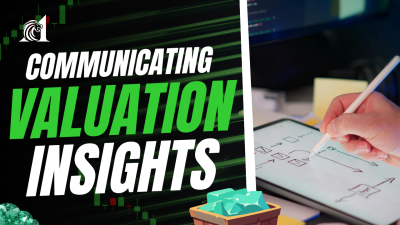 Communicating Valuation Insights & Strategic Recommendations
