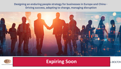 Designing an Enduring People Strategy for Businesses in Europe and China - Driving Success, Adapting to Change, Managing Disruption